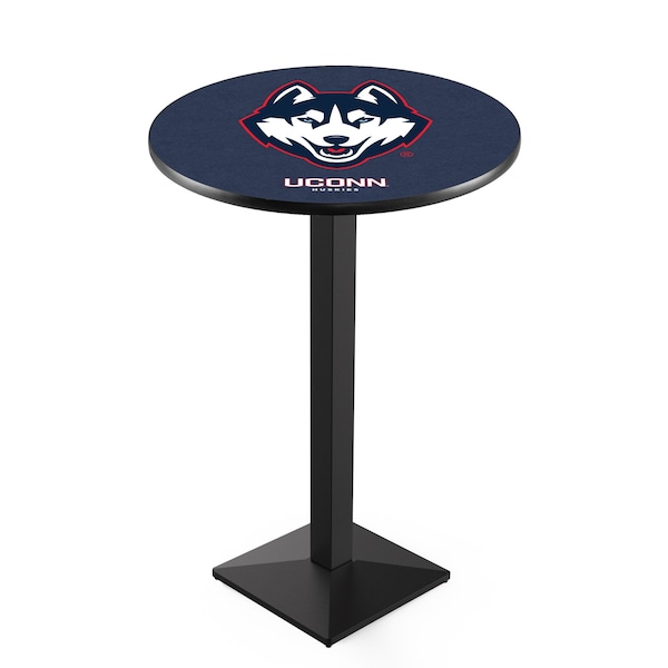 42" Blk Wrinkle Connecticut Pub Table